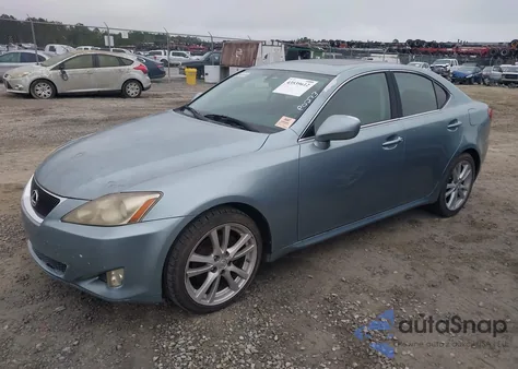 2008 Lexus Is 250 from USA, damaged, VIN JTHBK262185080199
